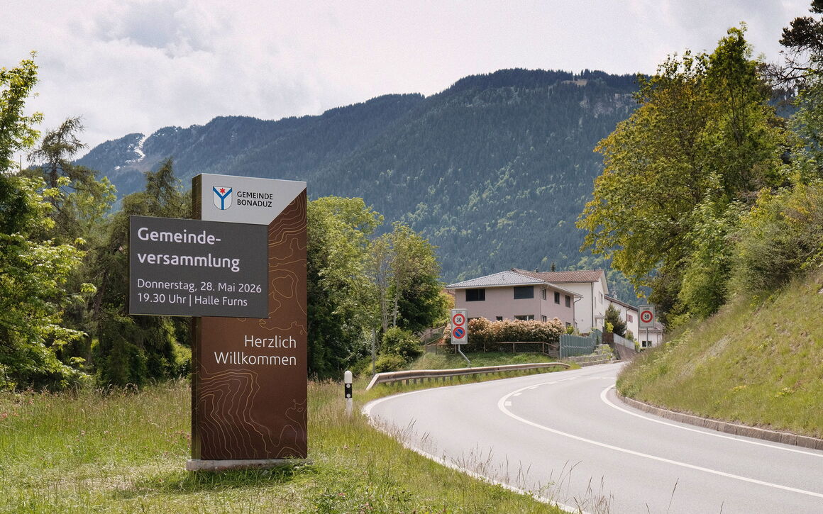 Gemeinde Bonaduz: Infostele
